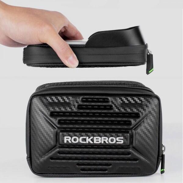 Sakwa, torba rowerowa na ramę z pokrowcem na telefon do 6,2" ROCKBROS 1,5 L 6/7