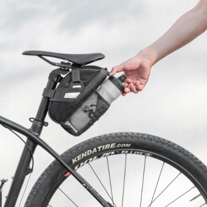 Sakwa, torba rowerowa pod siodło Rockbros C35 z uchwytem na bidon 3/7