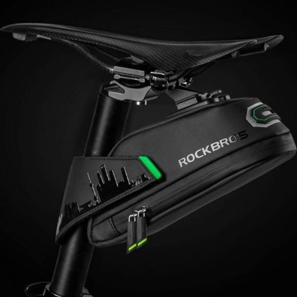 Sakwa, torba rowerowa podsiodłowa na klips duża ROCKBROS RB.BAG005 0,7 litra 3/7