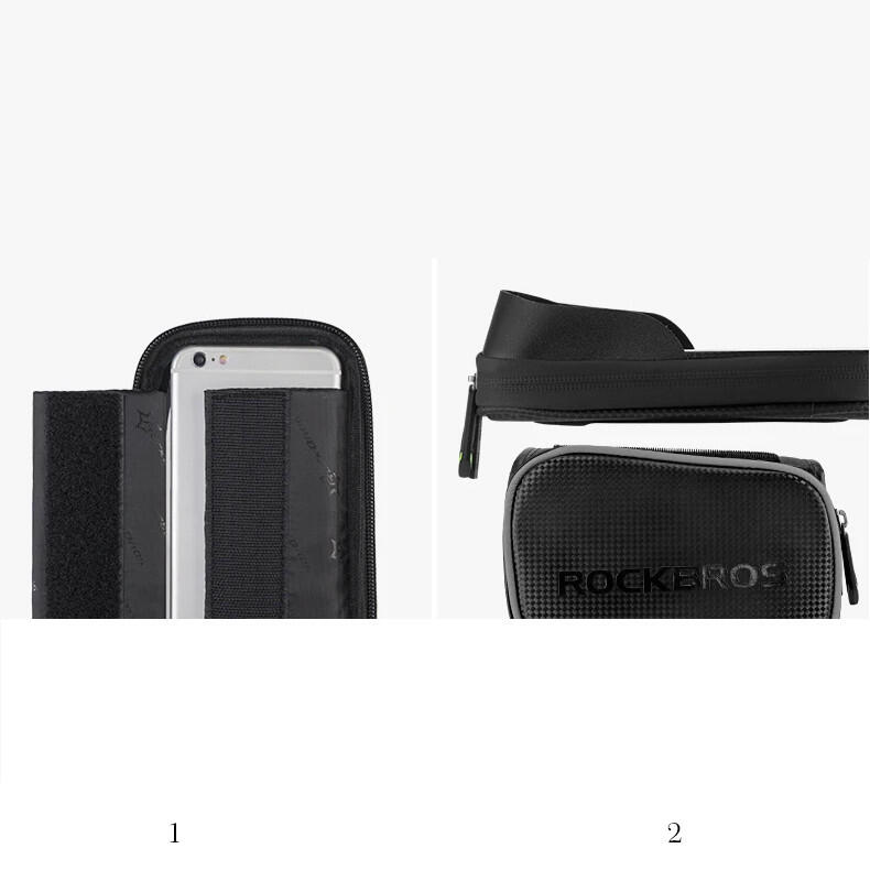 Sakwa, torba rowerowa na ramę z pokrowcem na telefon 6,2" Rockbros 009-42 7/7