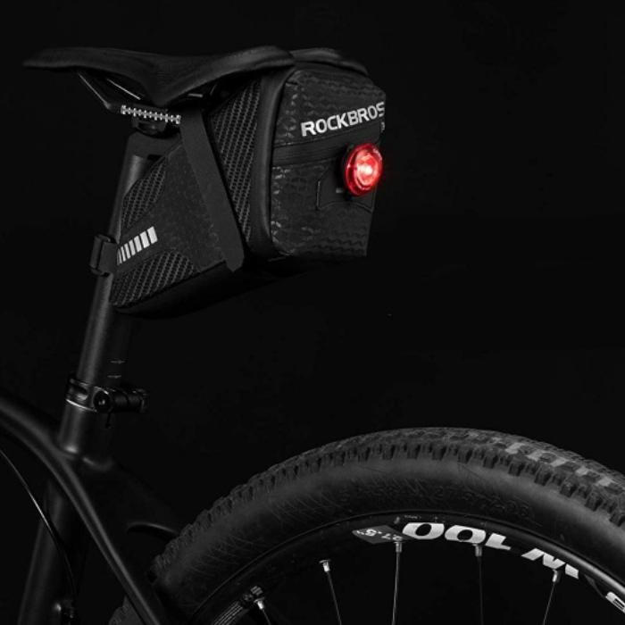 Sakwa podsiodłowa, torba rowerowa ROCKBROS (C29-BK) czarna 5/7