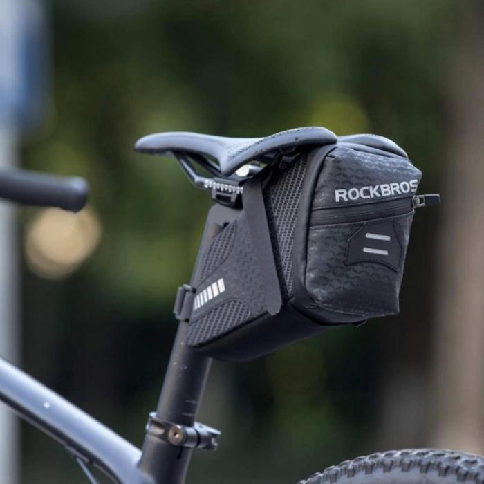 Sakwa podsiodłowa, torba rowerowa ROCKBROS (C29-BK) czarna 4/7