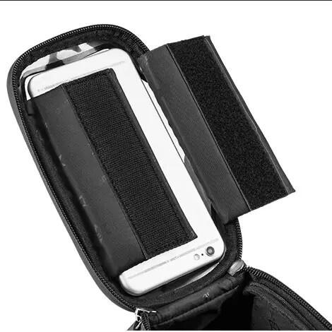 Sakwa, uchwyt rowerowy na telefon torba na ramę Rockbros 017-3BK 5/7
