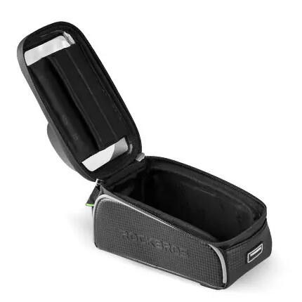 Sakwa, uchwyt rowerowy na telefon torba na ramę Rockbros 017-3BK 6/7