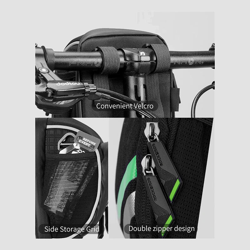 Sakwa, torba rowerowa pod siodełko i na kierownicę Rockbros H7-1BK 5/7