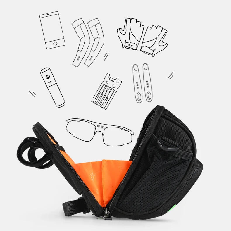 Sakwa, torba rowerowa pod siodełko i na kierownicę Rockbros H7-1BK 4/7