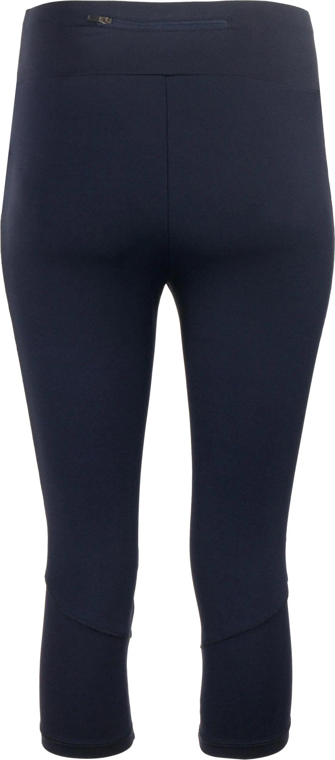 3/4-legging dames Athl. Dpt Tempura marineblauw, 2XL - set van 3. 3/3