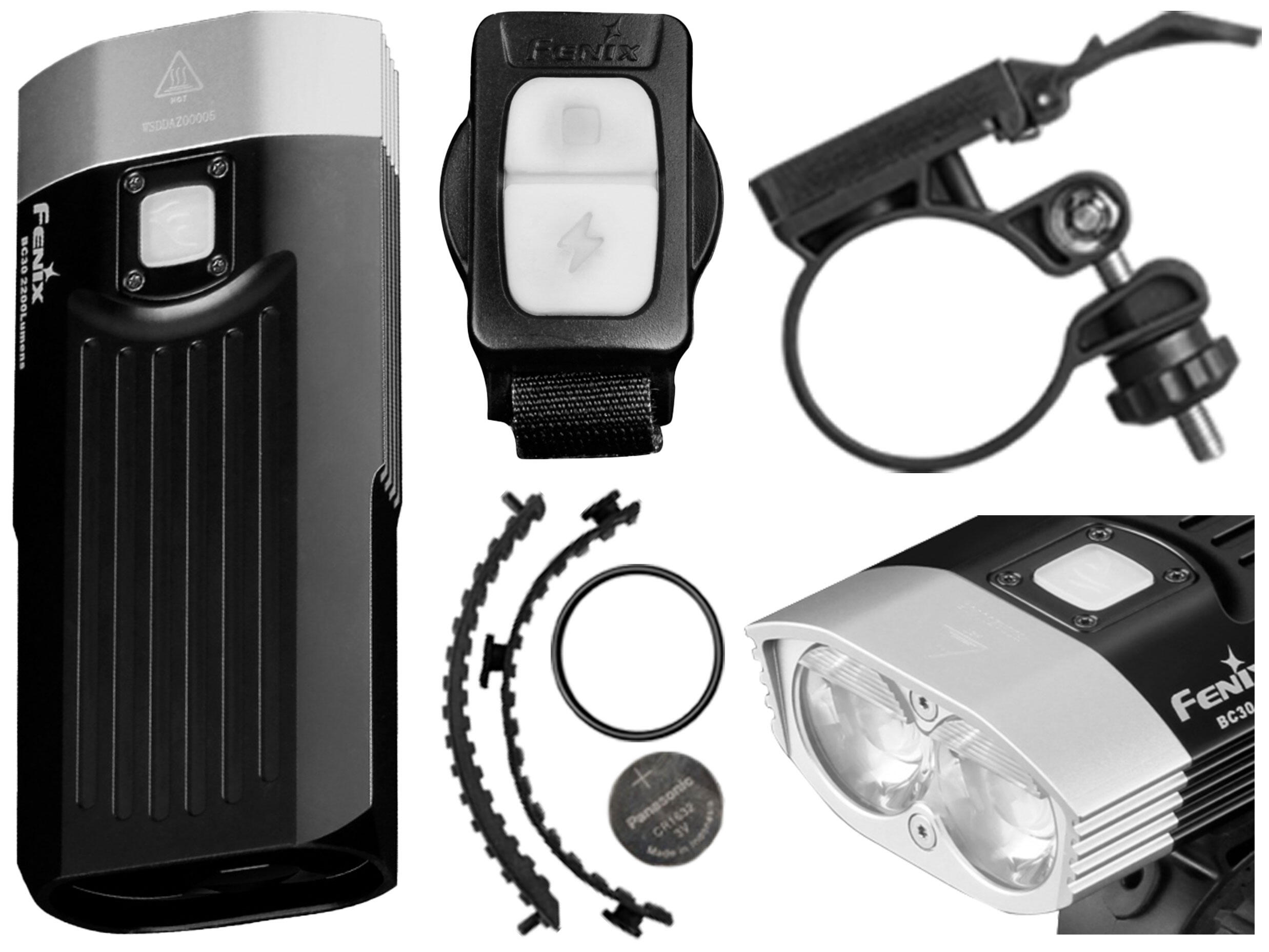 Fenix BC30 V2.0, LED-Velolampe - 2200 Lumen 2/6