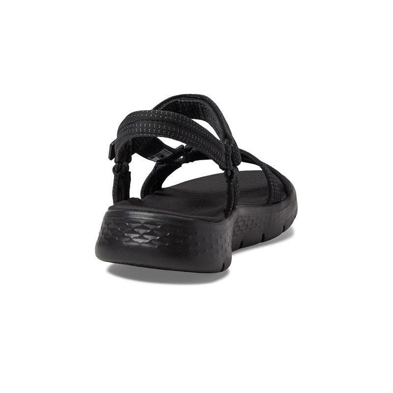 Sandales Plates Femme Skechers  Noir 4/5