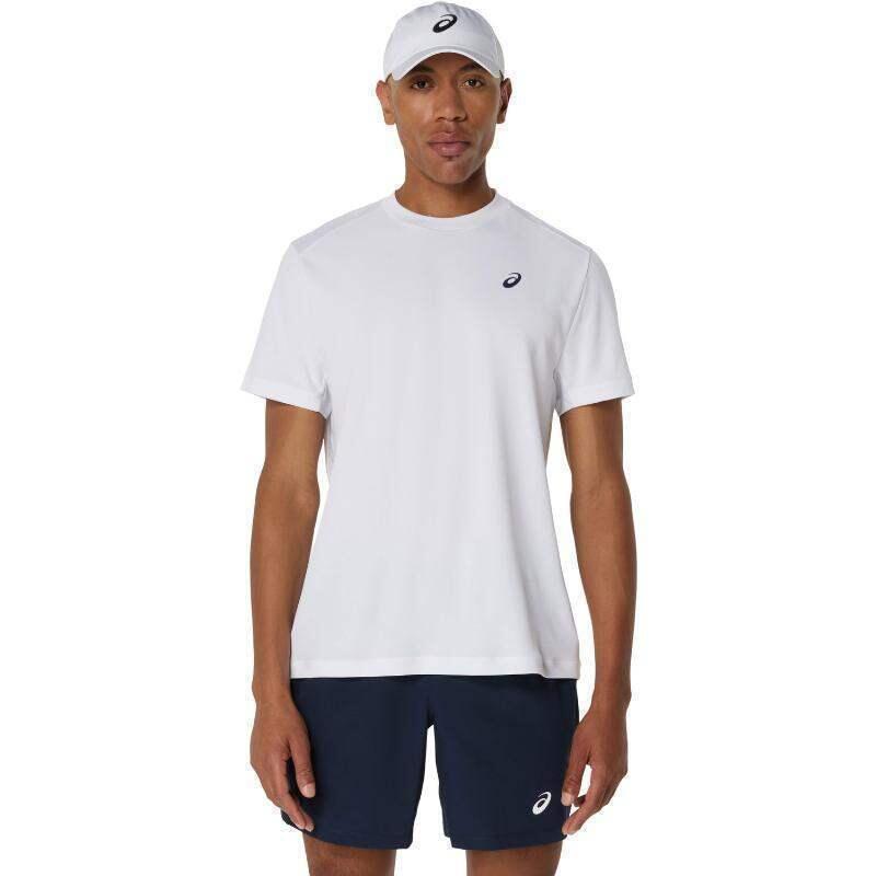 Maglietta Asics Court SS Bianco Brillante 2025 4/5