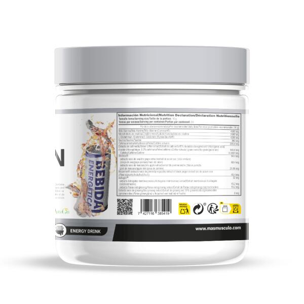 Kongestion preworkout - 320g Boisson énergique de MASmusculo 3/6