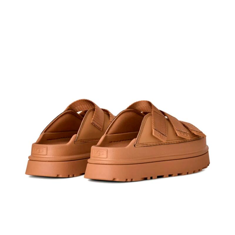 Sandales Plates Femme Ugg W Goldenglow Slide Marron 3/6