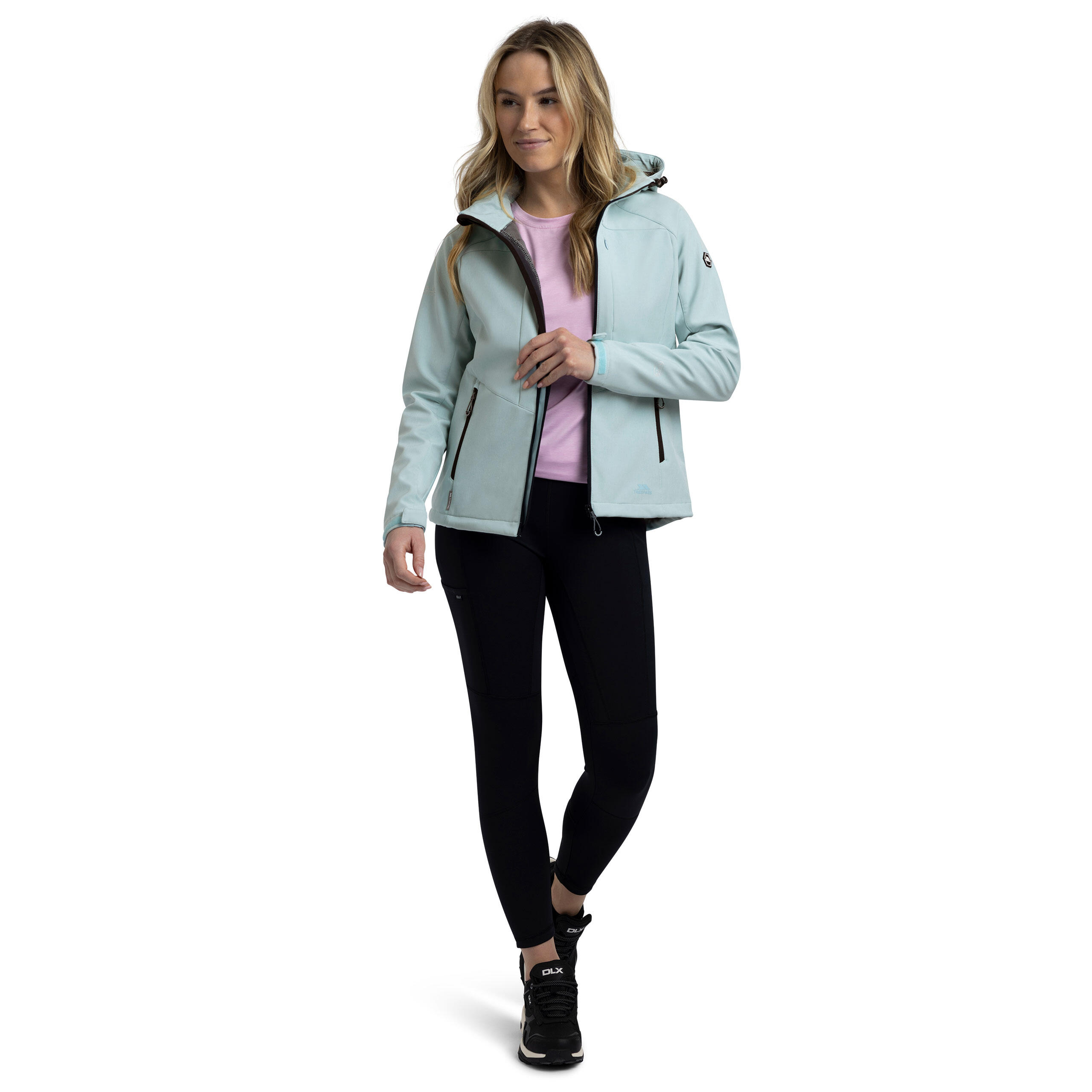Trespass Fryatt - Veste Softshell Femme Seafoam Marl 2/5