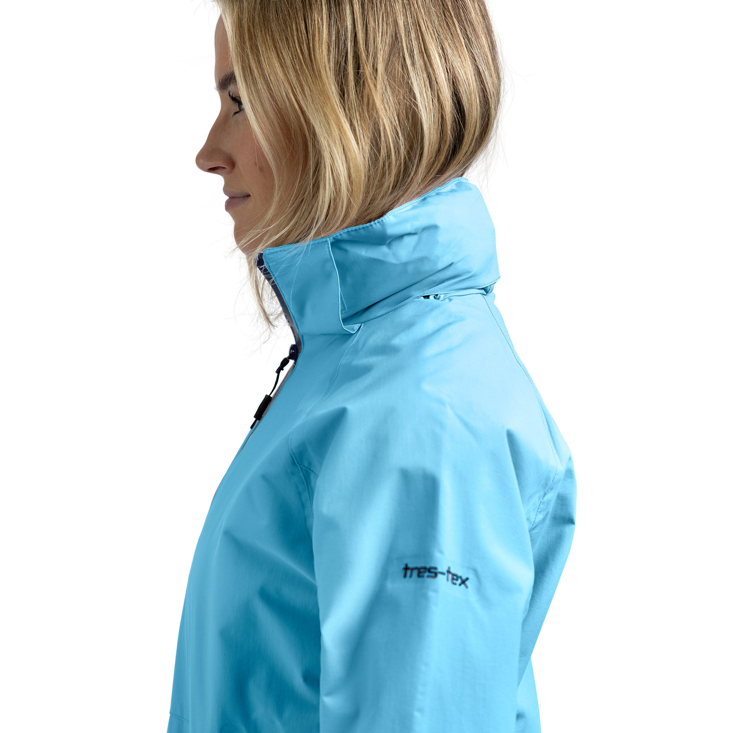 Chaqueta impermeable con capucha y cremallera para mujer Trespass Tilbury 3/3