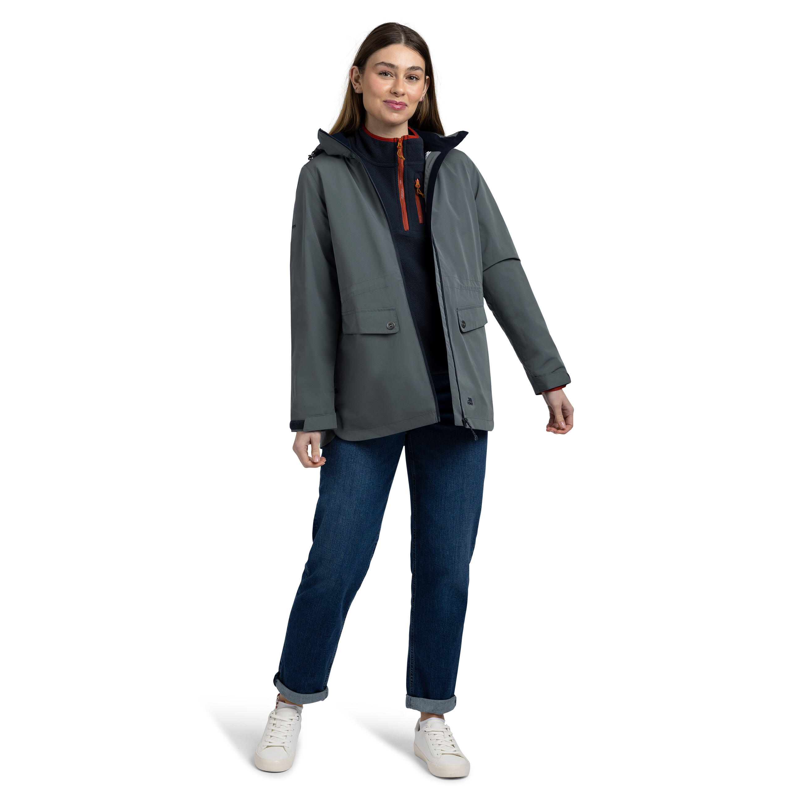 Trespass Tiverton - Veste imperméable Femme Teal Mist 3/5