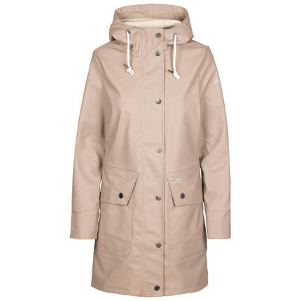 2058 Trespass Payko - Veste longue femme imperméable vintage kaki