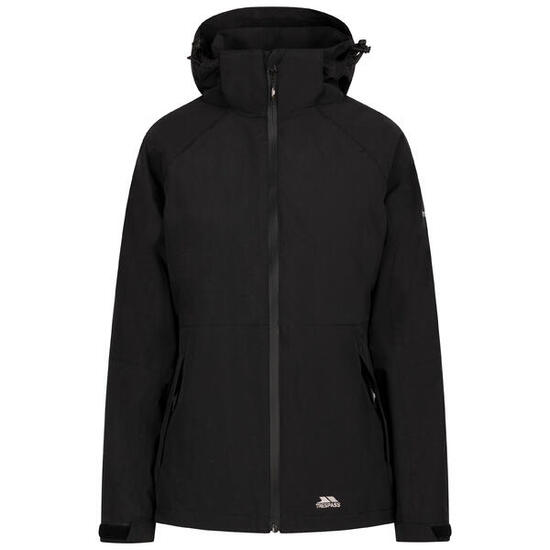 Veste imperméable à capuche zipée femme Trespass Tilbury