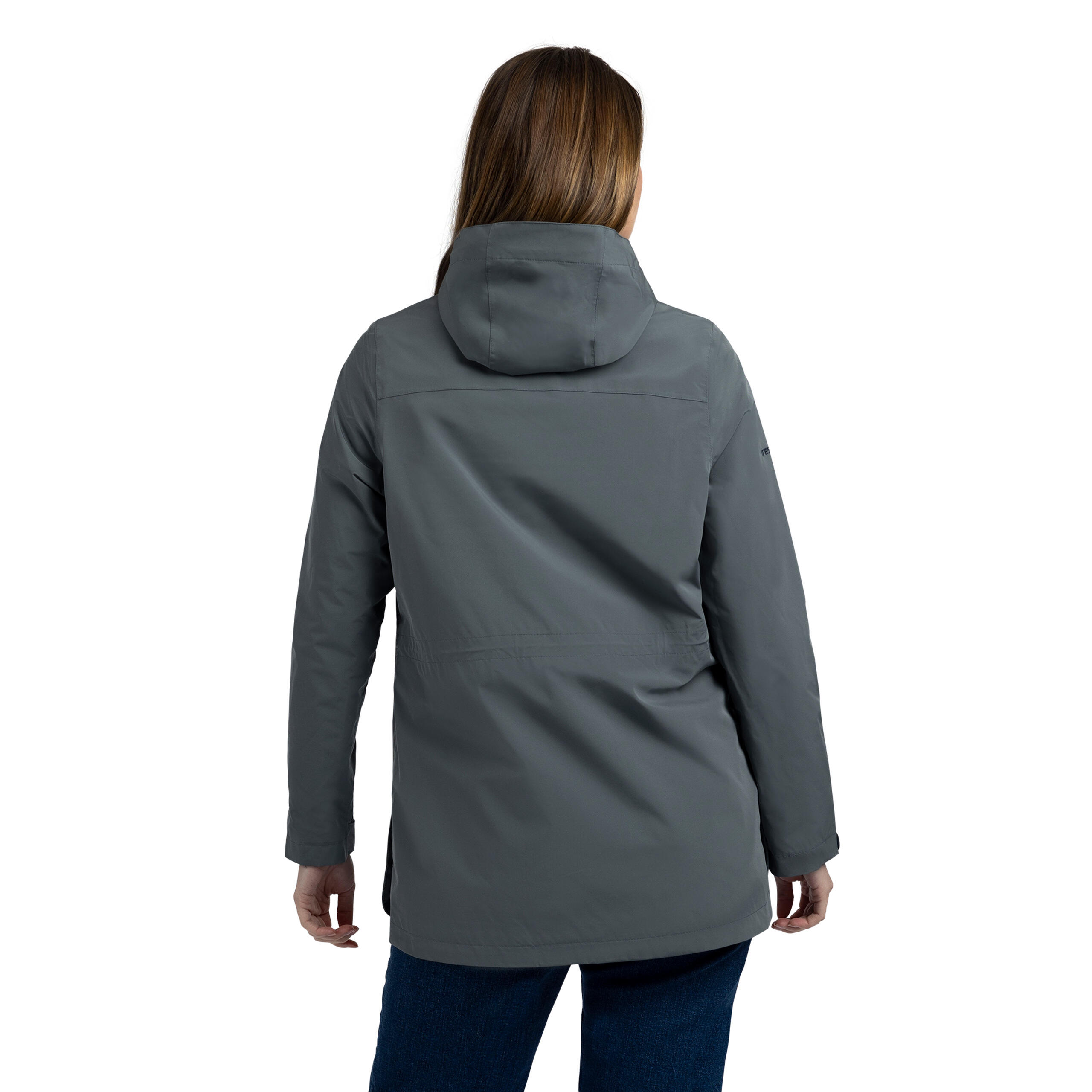 Trespass Tiverton - Chaqueta impermeable para mujer Teal Mist 5/5