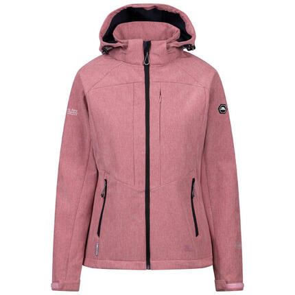Trespass Fryatt - Dames softshelljack Licht Mulberry Gemêleerd