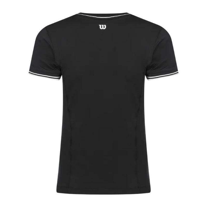 Camiseta Feminina Wilson Team Seamless Black 4/5