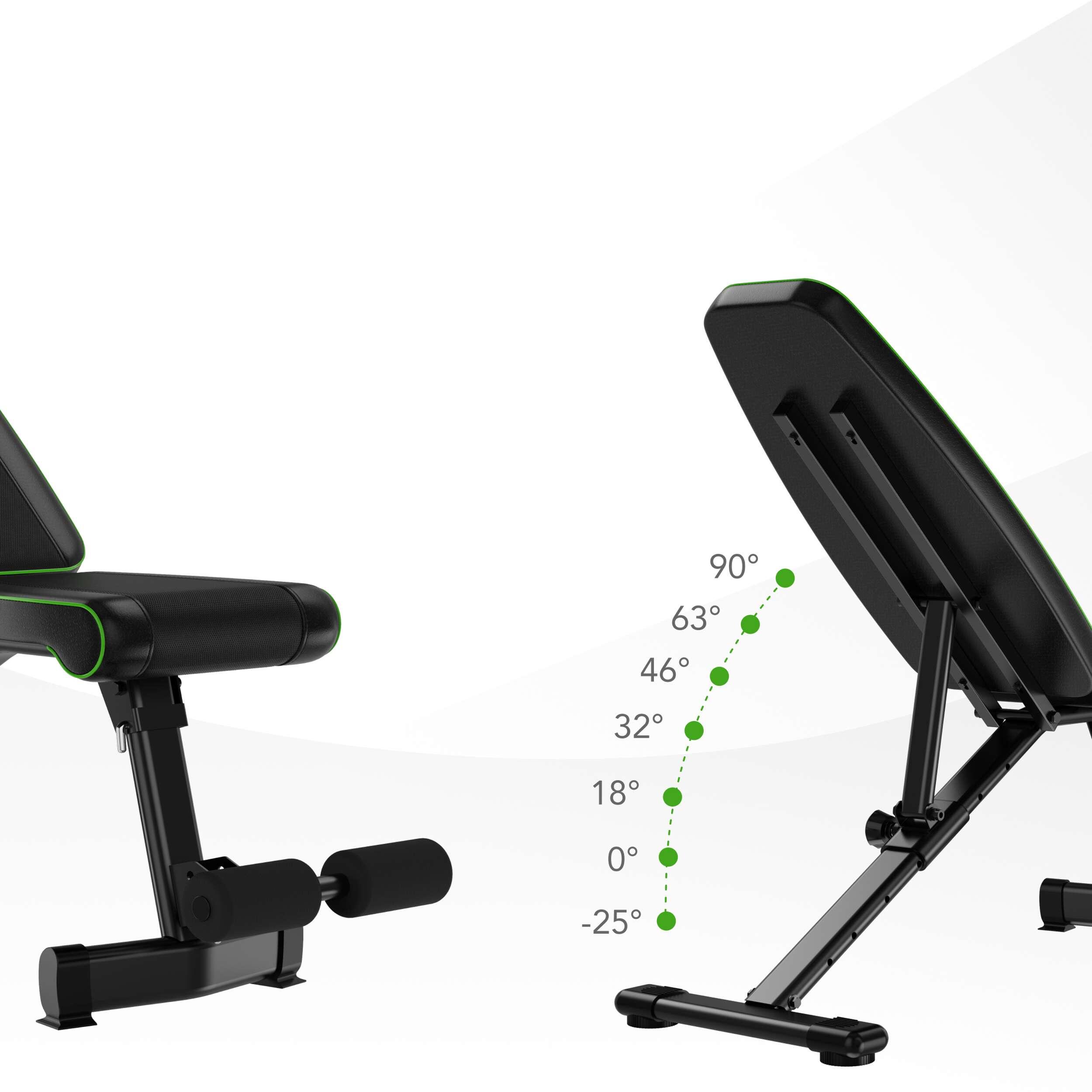 Ławka fitness - UB20 - Bench użyteczności - Czarny