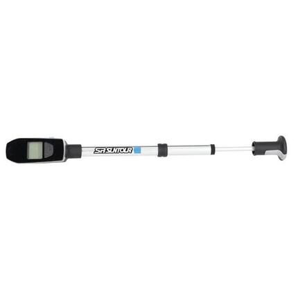 Pompe pour amortisseur et fourche SR Suntour numérique, 300 psi, noir/argent
