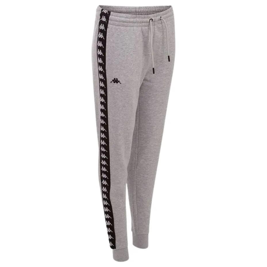 Pantalón Jante mujer Kappa gris - ajuste ceñido 3/4