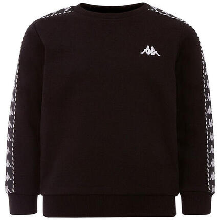 Sweat-shirt enfant Kappa avec logo répétitif sur les manches
