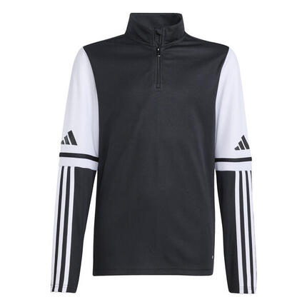 Sweatshirt adidas Squadra 25 demi-zip rouge/blanc junior