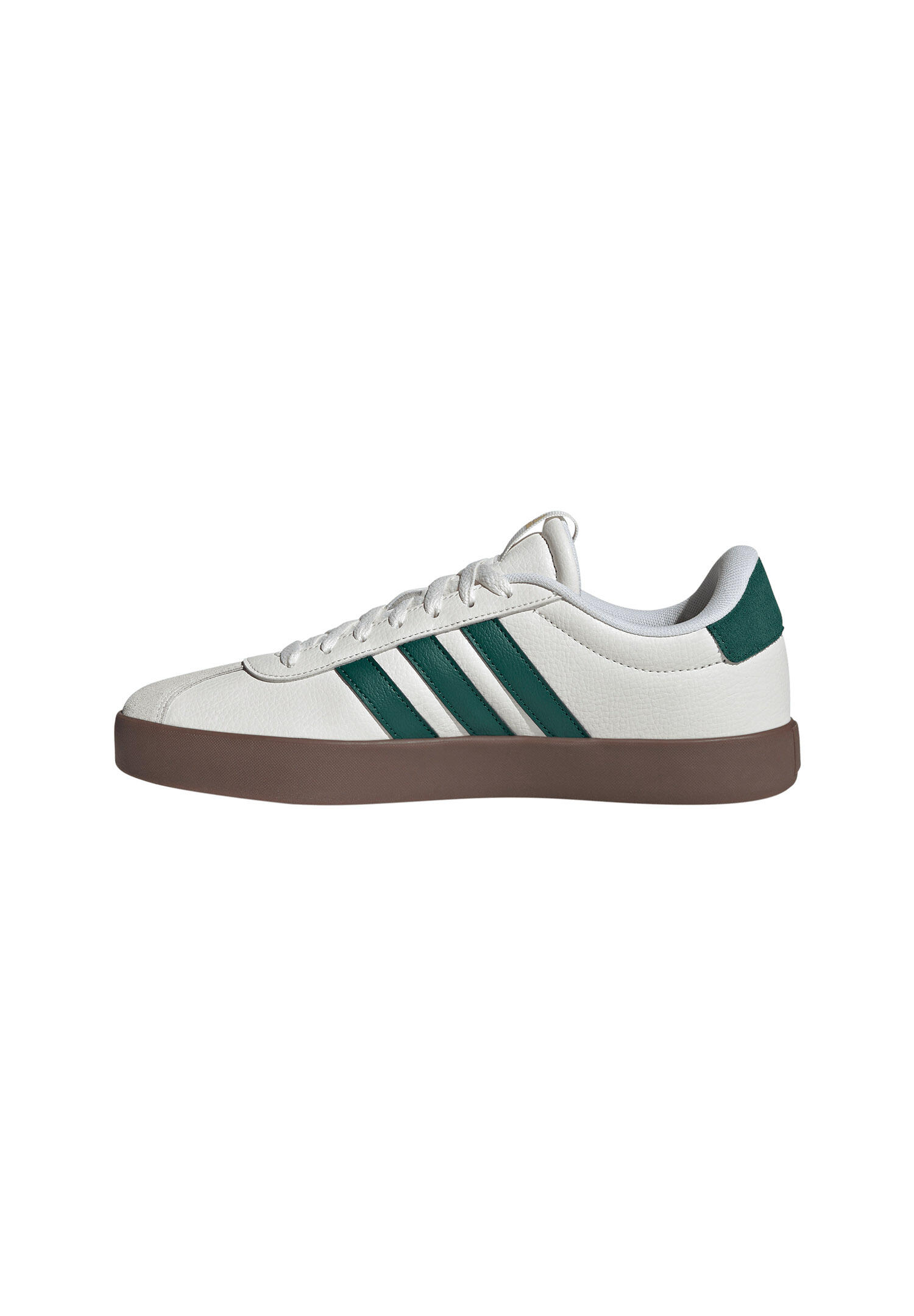 adidas VL COURT 3.0 Herren Sneaker Schuhe Leder KJ6808 White/ Green 3/15