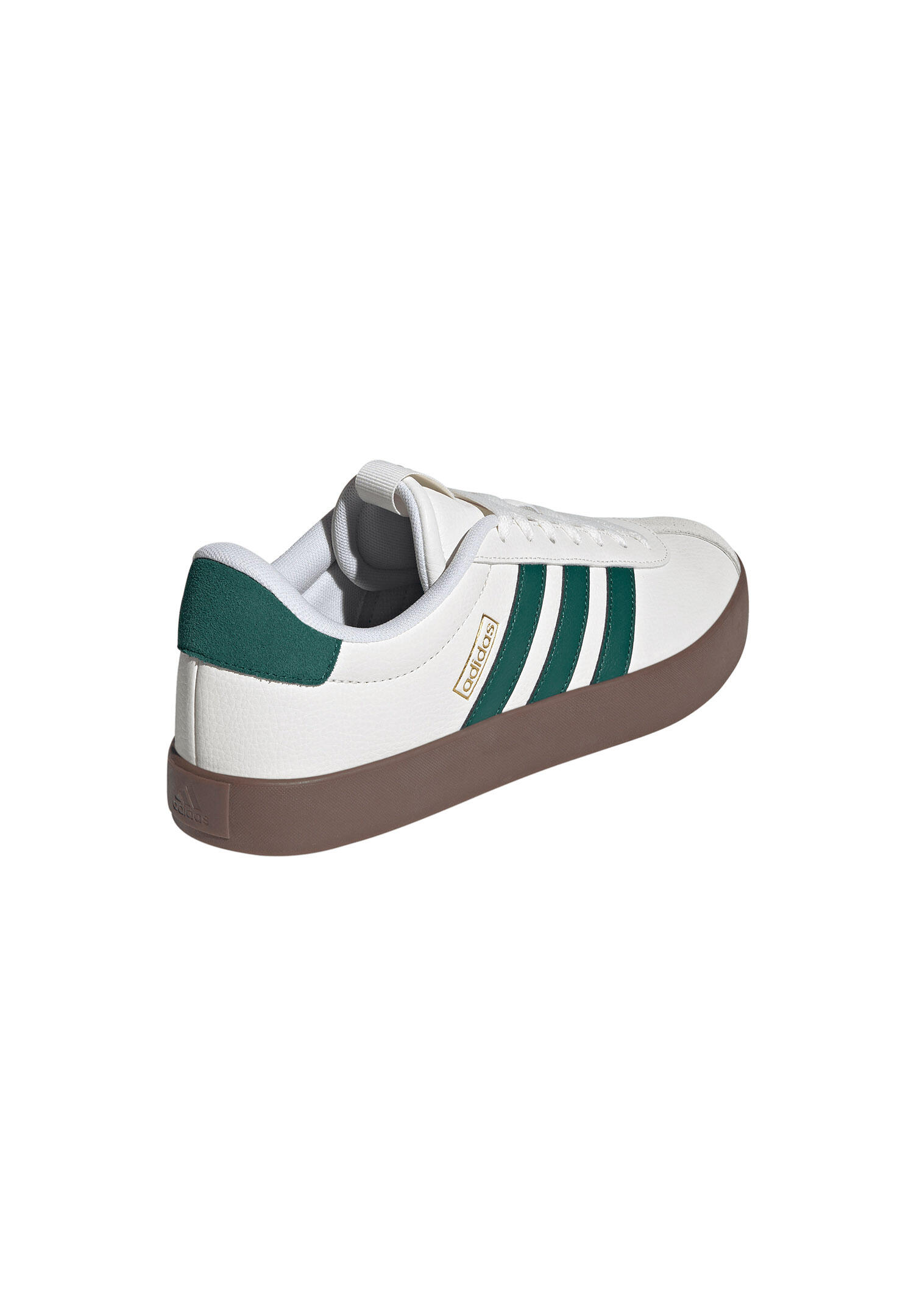 adidas VL COURT 3.0 Herren Sneaker Schuhe Leder KJ6808 White/ Green 5/15