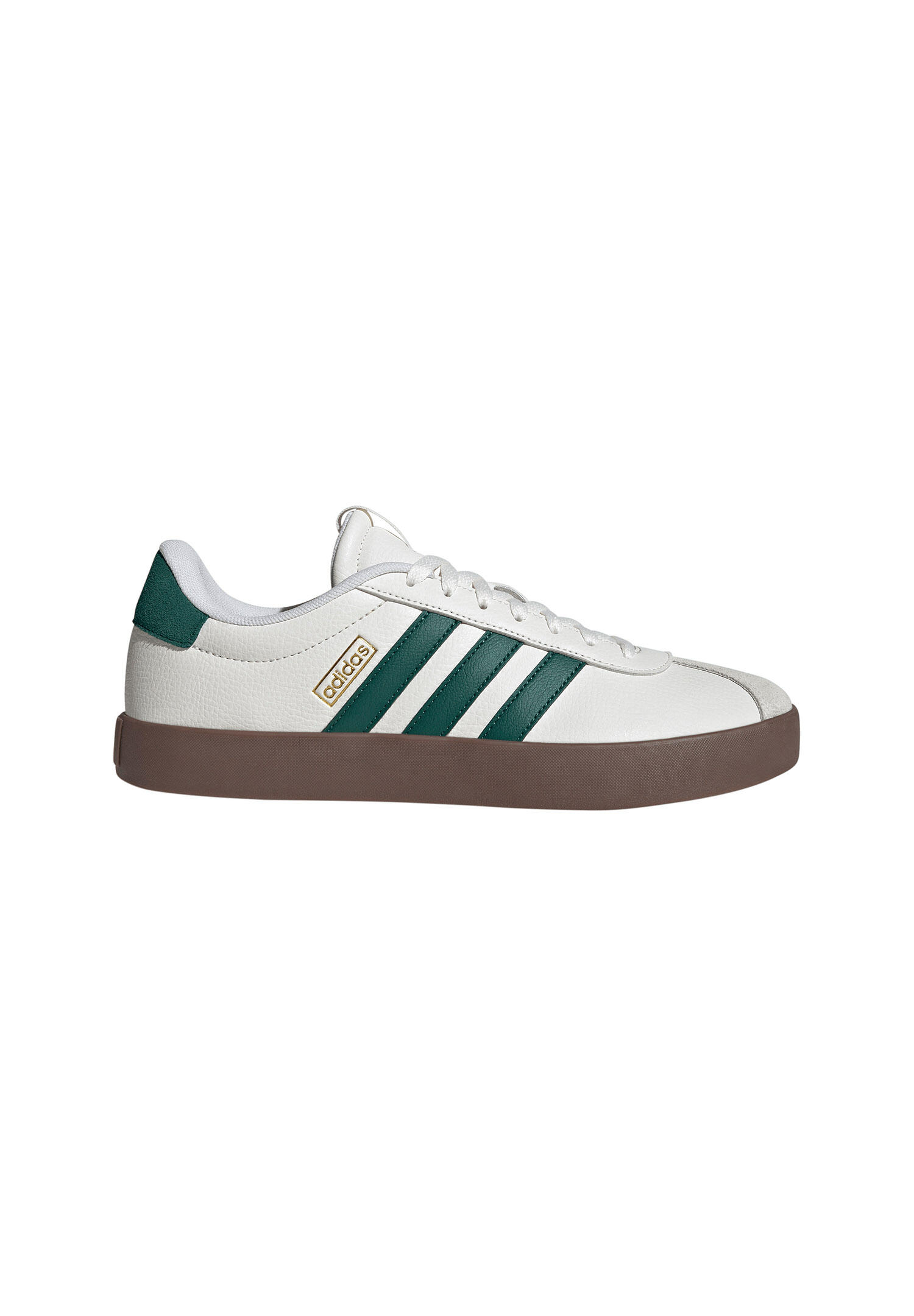 adidas VL COURT 3.0 Herren Sneaker Schuhe Leder KJ6808 White/ Green 4/15