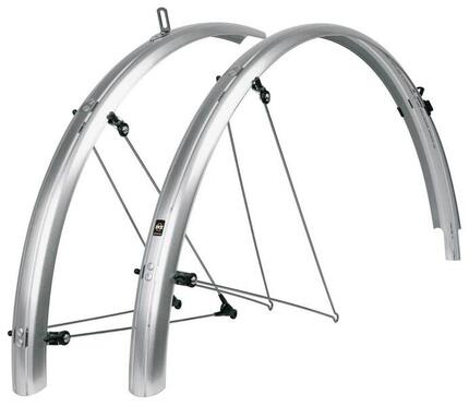 SKS Bluemels basic Schutzblech-Set 28" silber