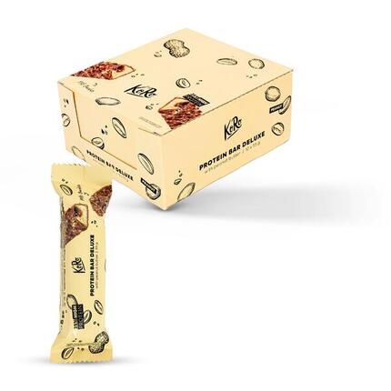 Barre protéinée Teddy au beurre de cacahuètes 12 x 55 g