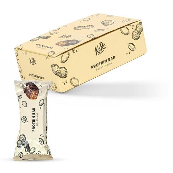Barre protéinée vegan cacahuètes salées bio 12 x 50 g