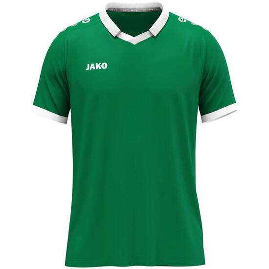 Jako Glory Maillot Manches Courtes Hommes - Vert Foncé / Blanc