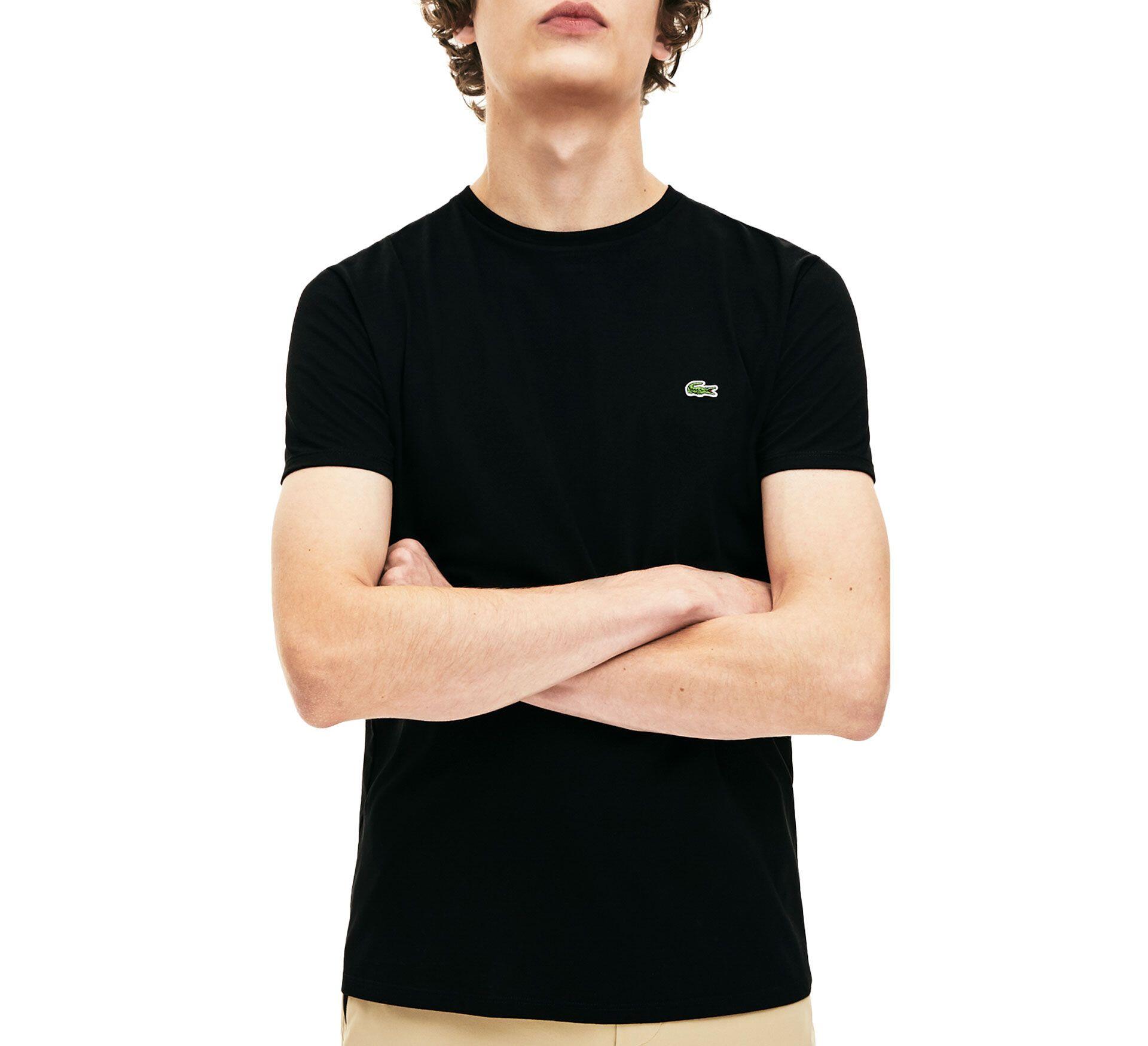 Lacoste T-Shirt Th6709-00-031 Para Homem Preto da Decathlon