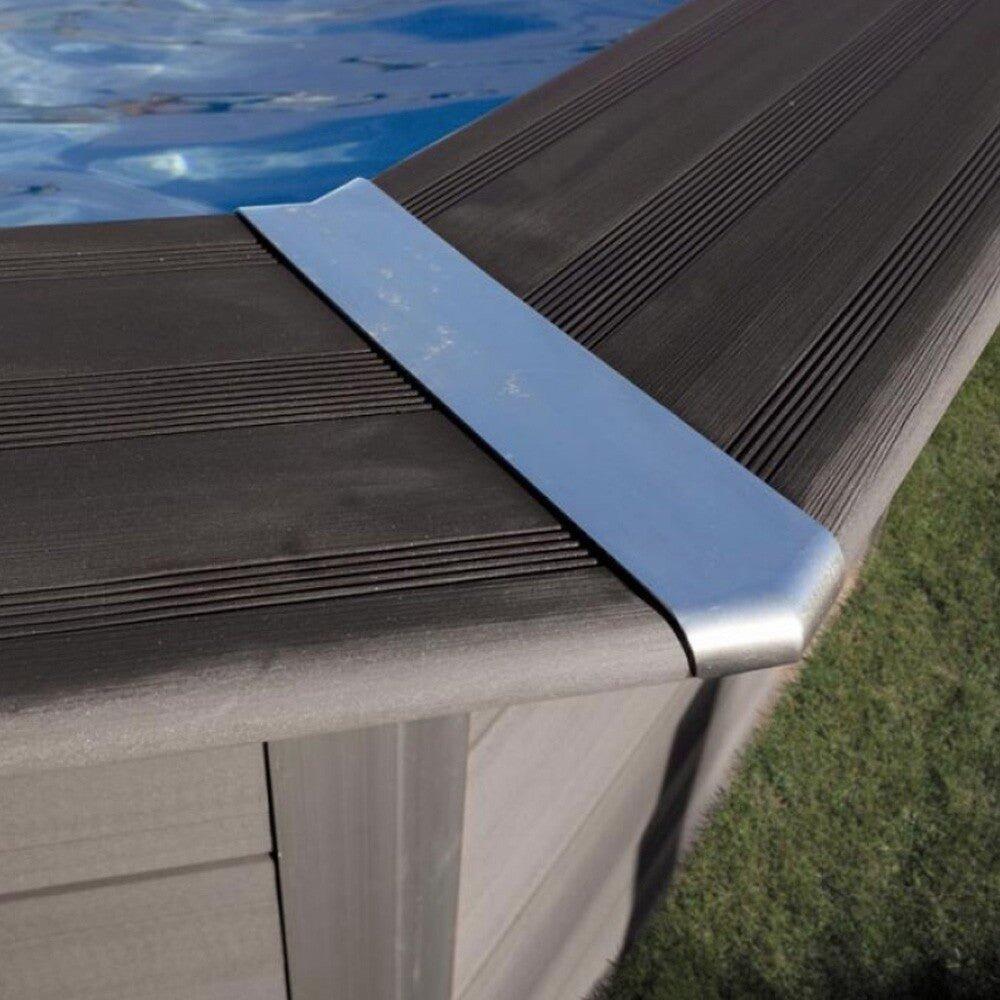 Revestimiento de liner para piscinas ovaladas de composite Gre 524 x 386 x 124 3/3