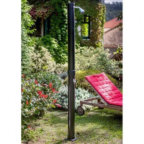 Ducha solar de PVC negro 20L 4/4