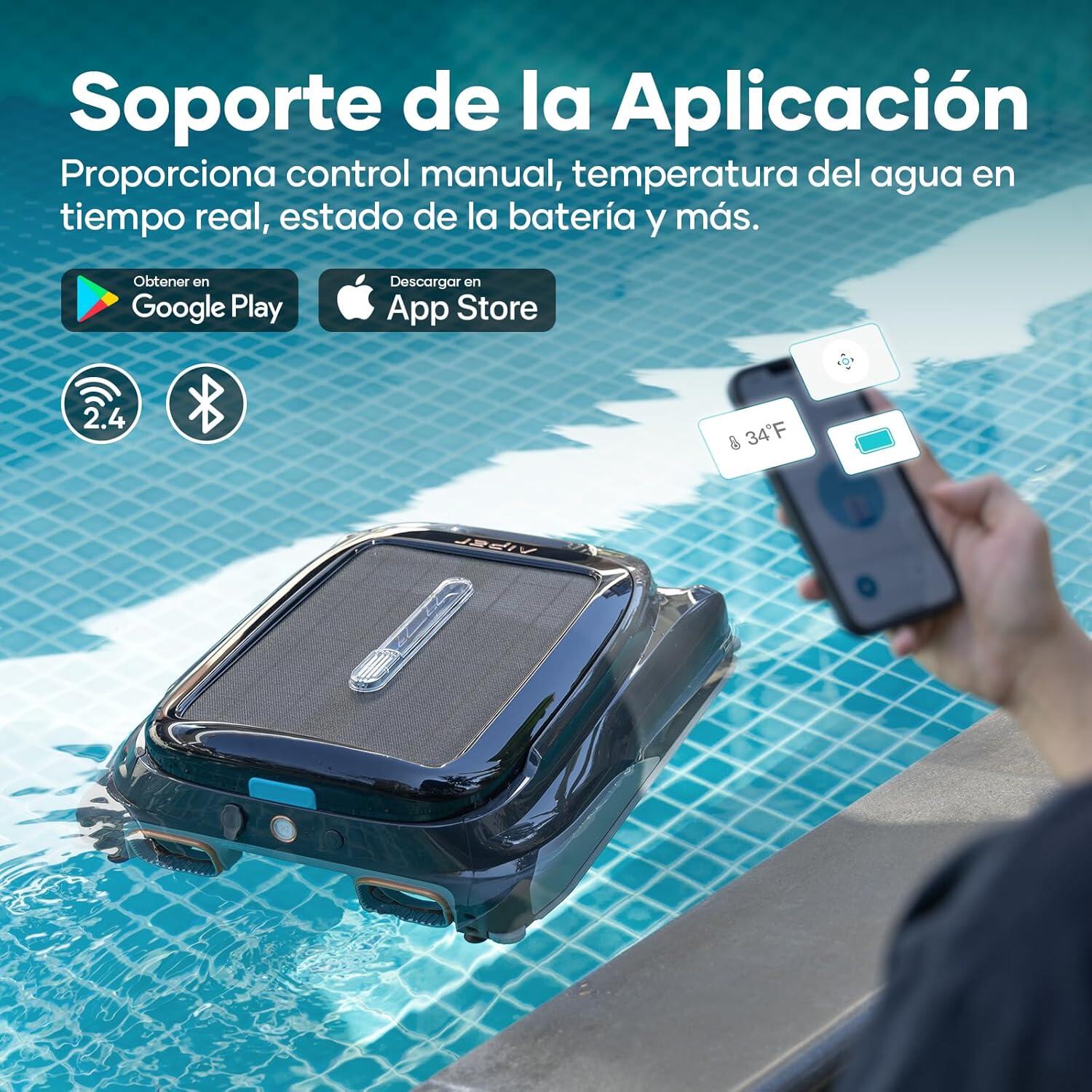 Robot de piscina Aiper Surfer S1 Negro 6/7