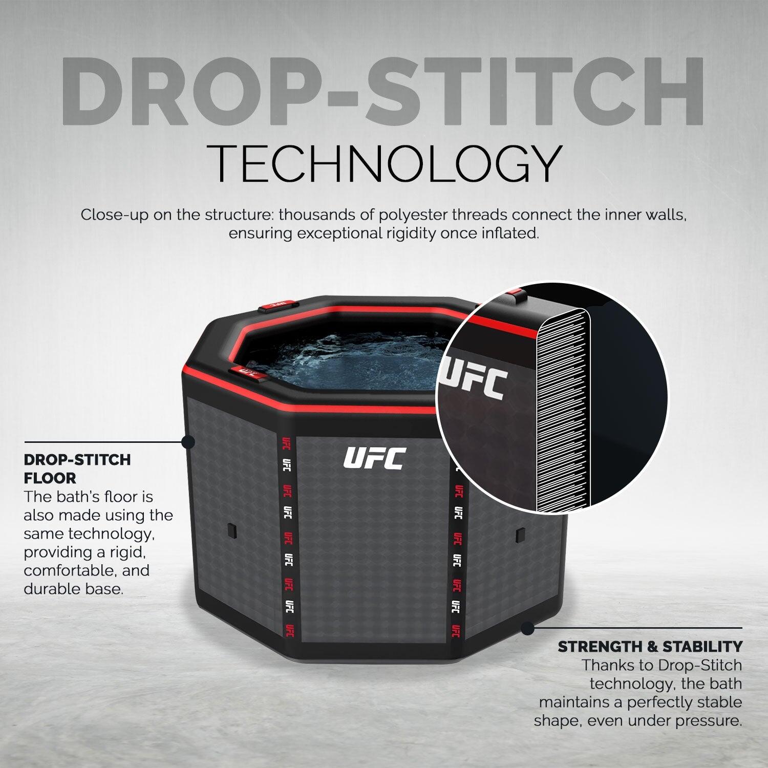 Pack Chiller 5kW ICEBATH UFC OCTÓGONO NETSPA: Terapia de frío - 170x92x90cm 6/8