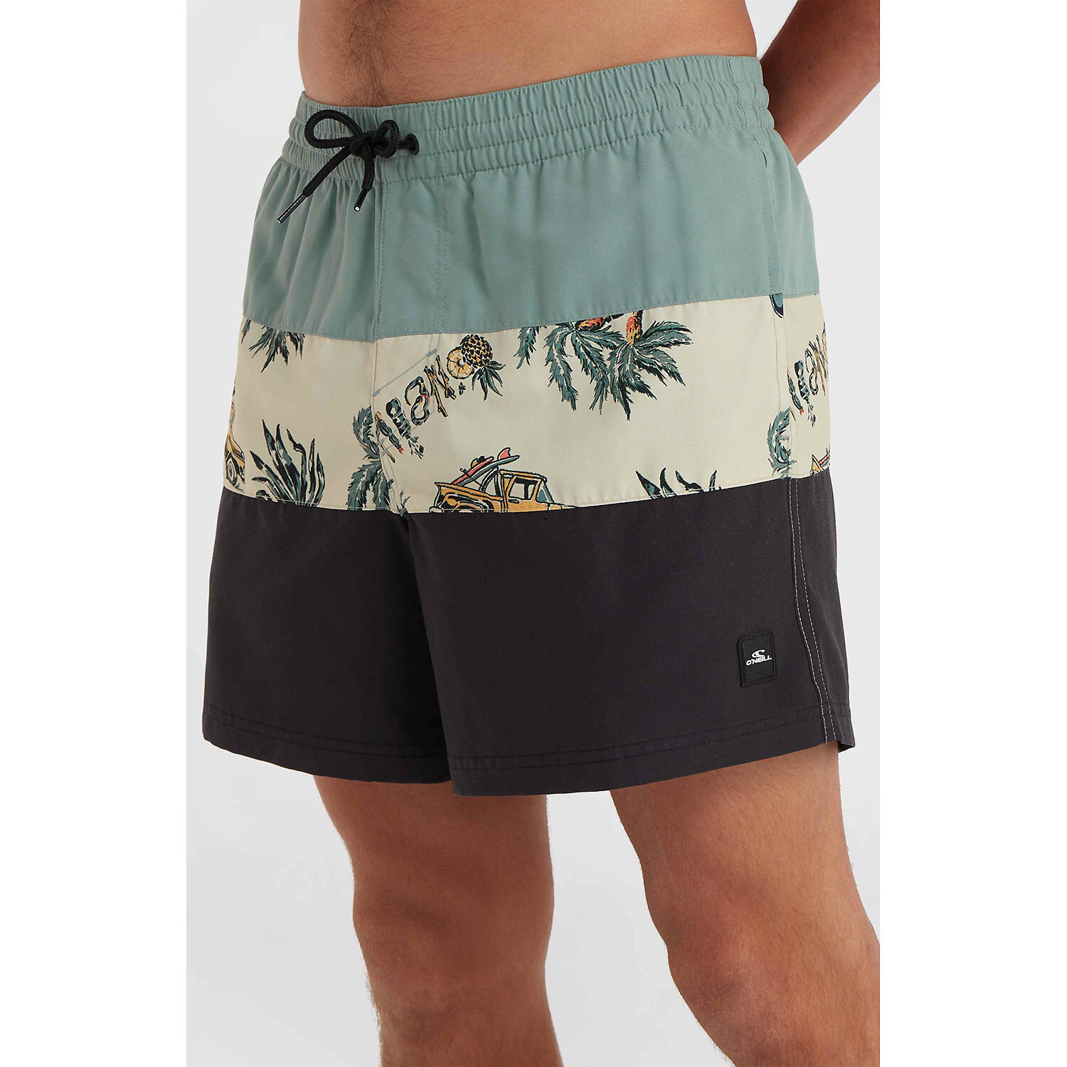 Herren Short M MIX AND MATCH CALI BLOCK 15'' SWIM SHORTS 6/6