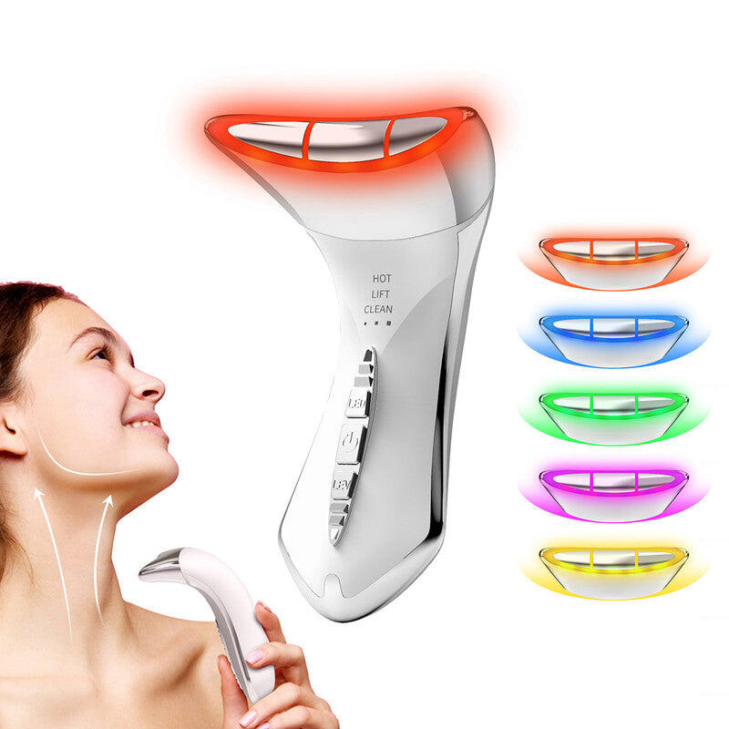 7-Color Light Constant-Temperature EMS Neck Massager