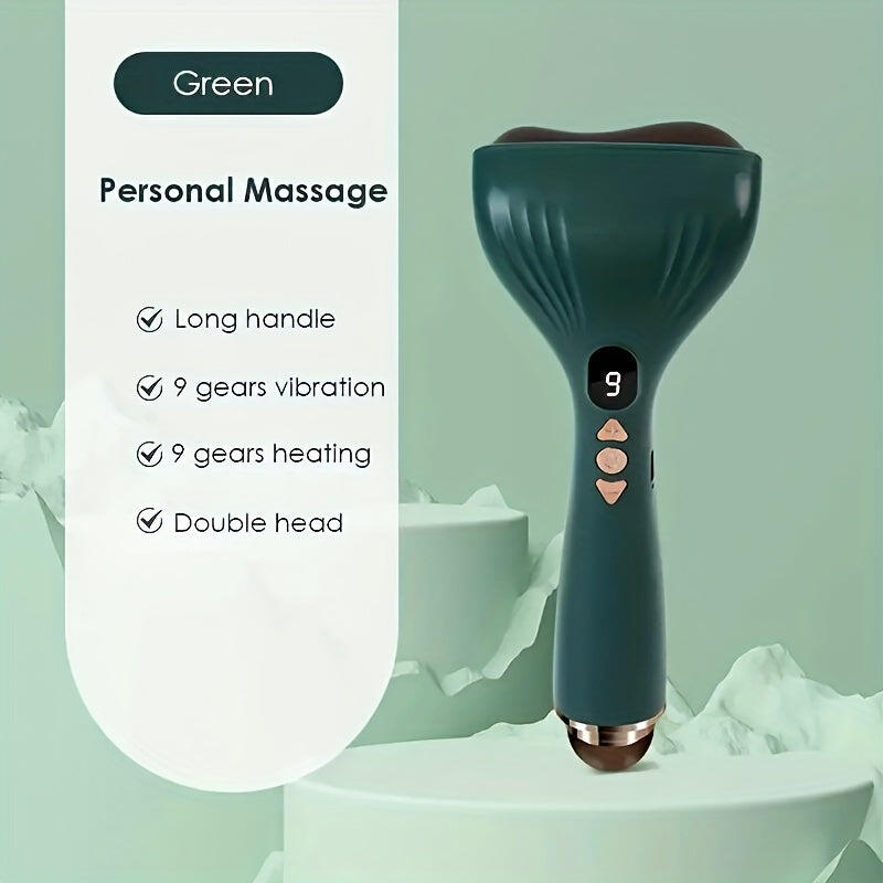 USB Electric Gua Sha Massager (Green)