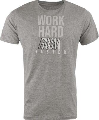 Heren t-shirt athl. dpt juri melange grijs 2xl