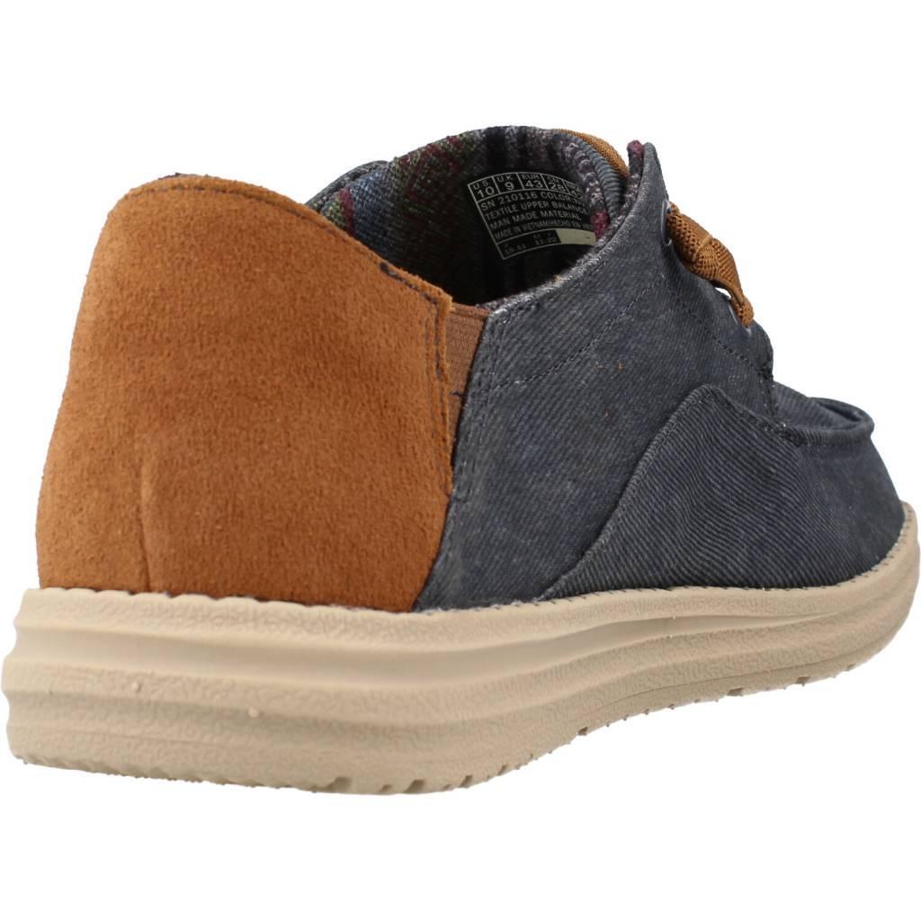 Zapatillas Skechers Melson-planon, Azul, Hombre 3/6