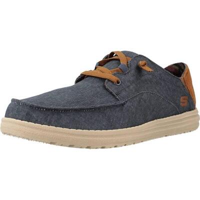 Sneakers skechers melson-planon, blauw, mannen