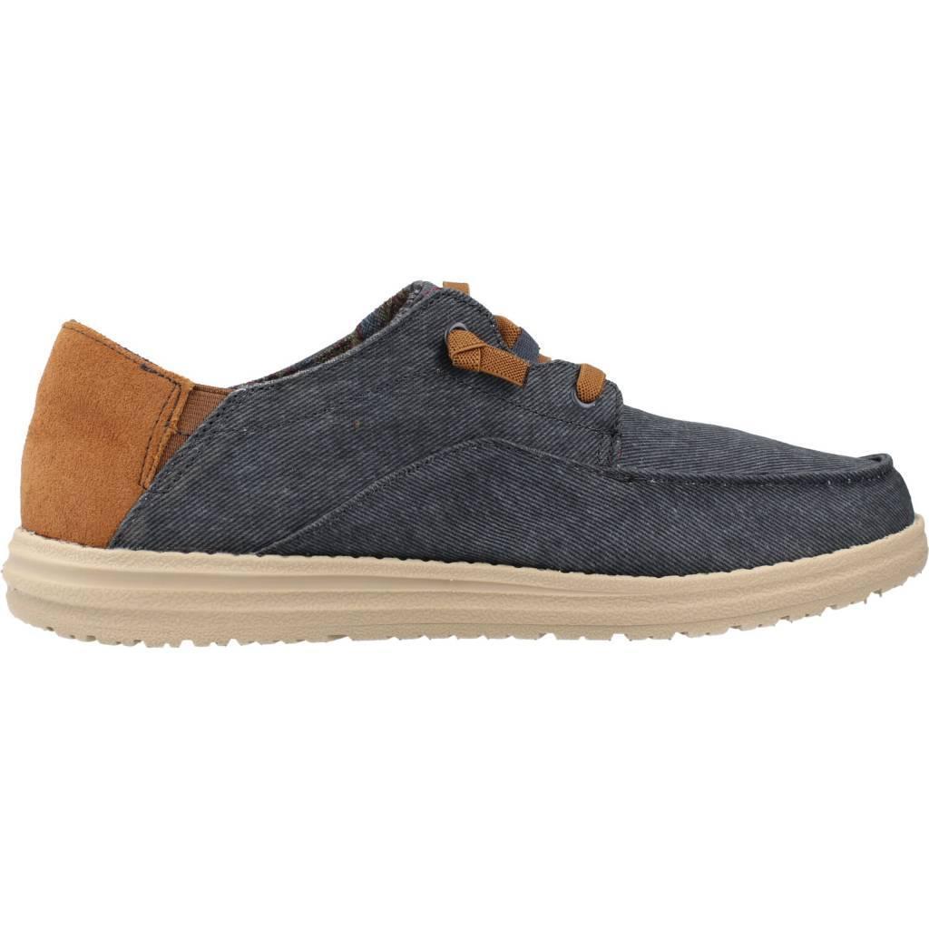 Scarpe da ginnastica Skechers Melson-planon, Blu, Uomini 4/6
