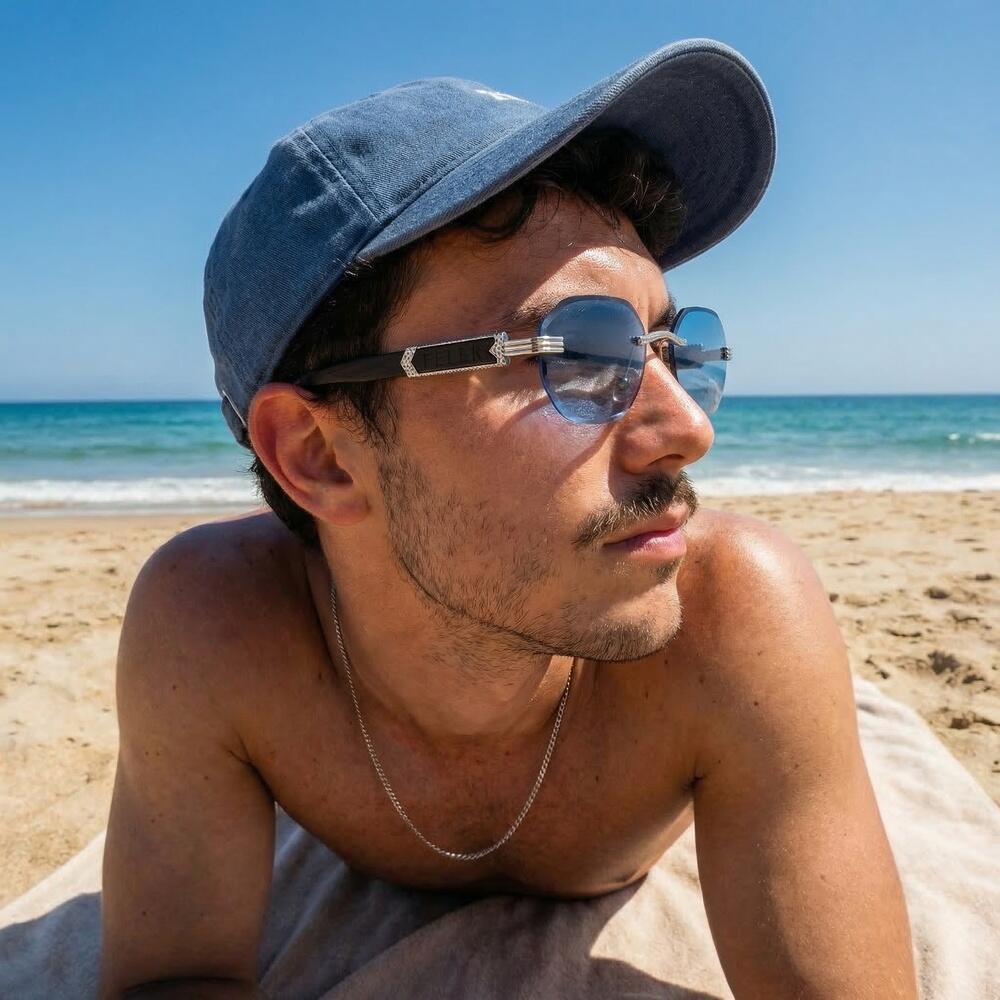 Gafas de Sol Feler 1813-4 Polarizadas de Madera Unisex 56 mm 5/6