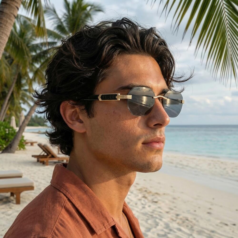 Gafas de Sol Feler 1813-1 Polarizadas de Madera Unisex 56 mm 5/6
